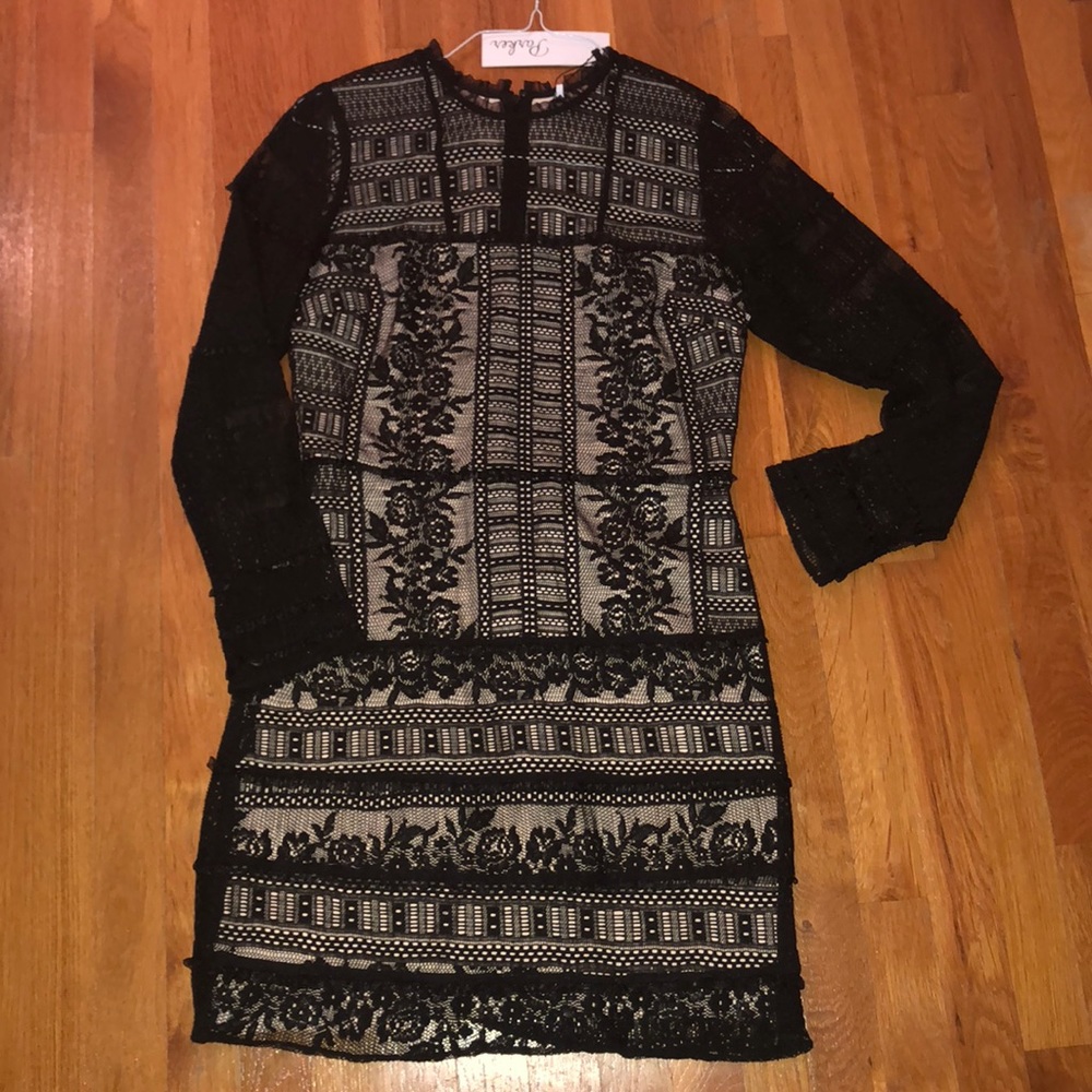 Parker Long Sleeve Lace Dress